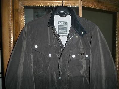BREMA BIKERJACKE BRAUN BRAUN MADE IN ITALY Gr. IT48 / UK42 WUNDERSCHÖN !! 