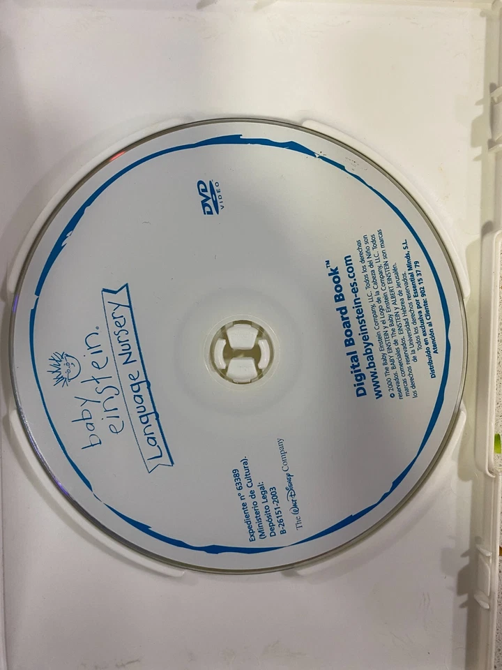BABY EINSTEIN DVD LANGUAJE NURSEY ESPAÑOL INGLES PORTUGUES - Imagen 2 de 4