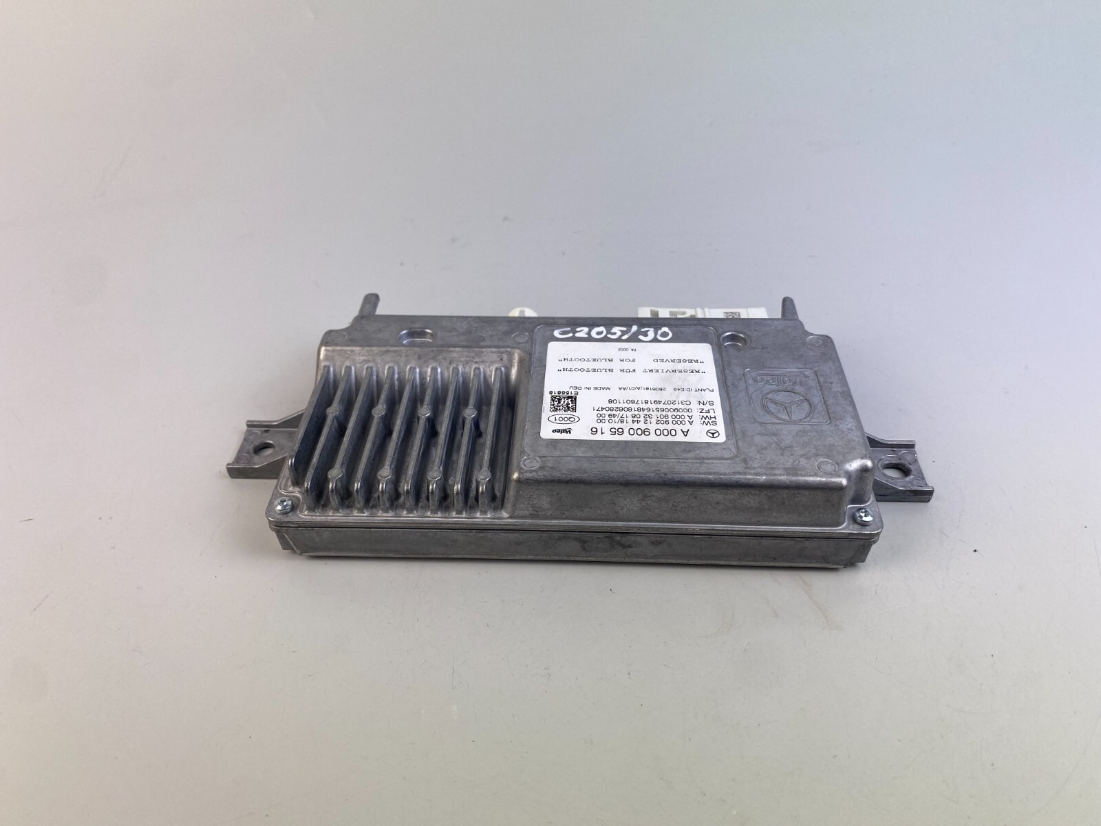 Mercedes Benz C Class C205 Bluetooth Control Module Unit 