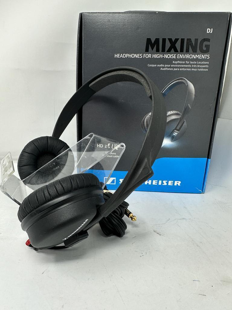 Sennheiser HD25 (Latest Model) Professional DJ Headphones, 1.5M Cable
