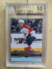 2014-15 Upper Deck Aaron Ekblad Young Guns BGS 9.5 Gem Mint Rookie RC YG #225