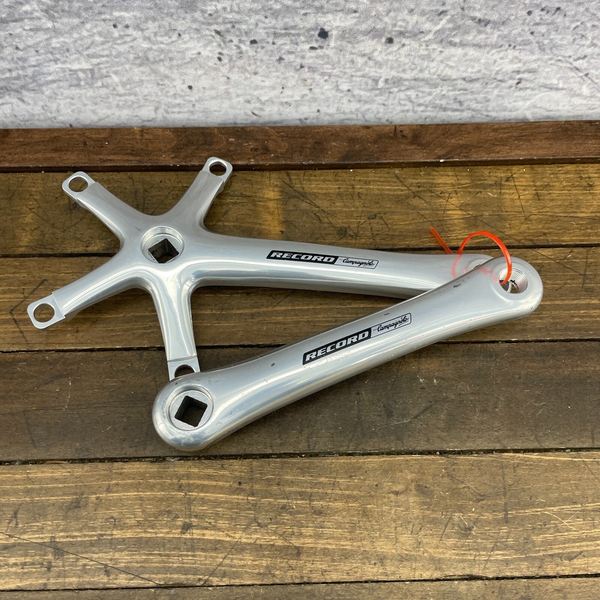 Vintage Campagnolo Record Crank Set Ultra Drive 172.5 mm NOS 135