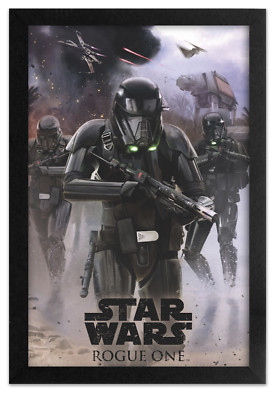 STAR WARS ROGUE ONE DEATH TROOPER 13x19 FRAMED GELCOAT POSTER