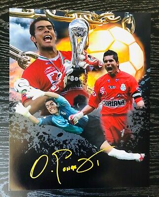 Mexico Chivas Santos Legend Oswaldo Sanchez Signed 11x14 Soccer Collage W Proof Ebay