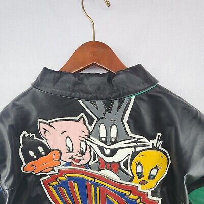 1990's Looney Tunes Jacket レザージャケット 1990's Looney Tunes Jacket レザージャケット