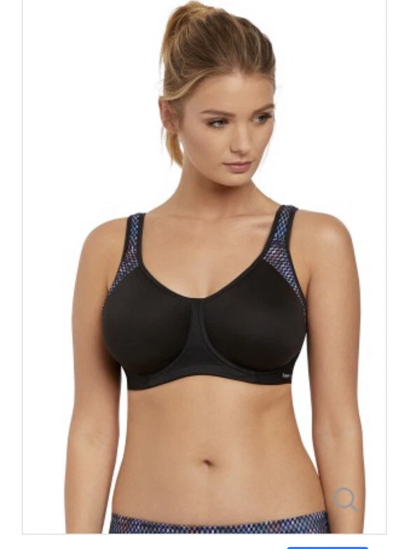 Freya Active Sonic Underwire Moulded Spacer Sports Bra 32GG Nebula AC4892  $69