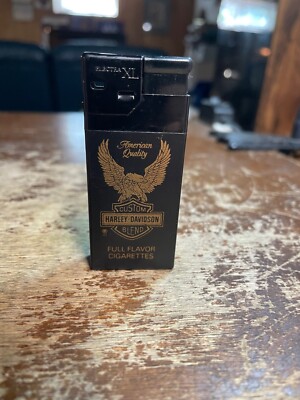 Vintage SCRIPTO Lighter - Harley Davidson Custom Blend - Full Flavor Cigarettes