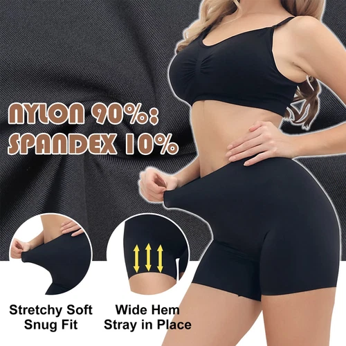 Women's Slip Shorts for Under Dresses Anti Chafing Seamless Safety Panty Shaper - Picture 3 of 16