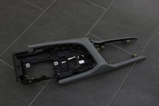 Audi R8 4S Blende Armlehne 4S1864357D vorne Leder Verkleidung Mittelkonsole Grau