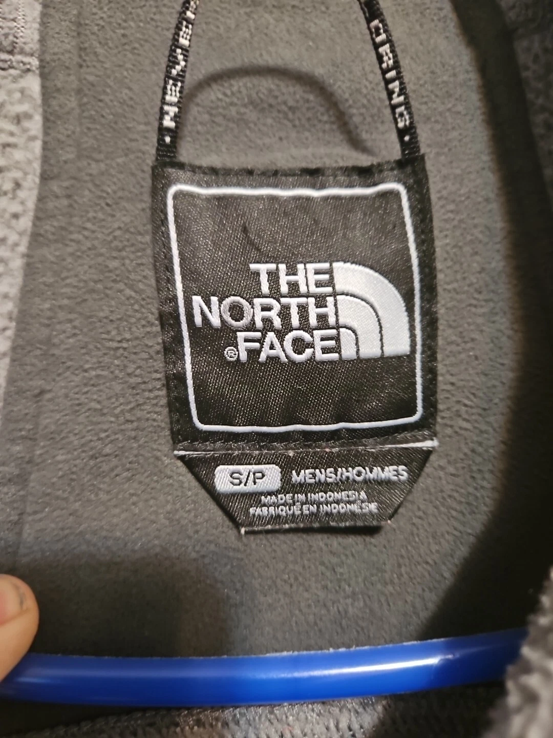 north-face zip fleece honey comb jacket
