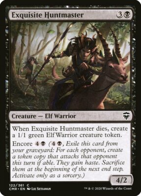 4 Exquisite Huntmaster 4x x4 *FOIL* - NM - Commander Legends - SPARROW MAGIC