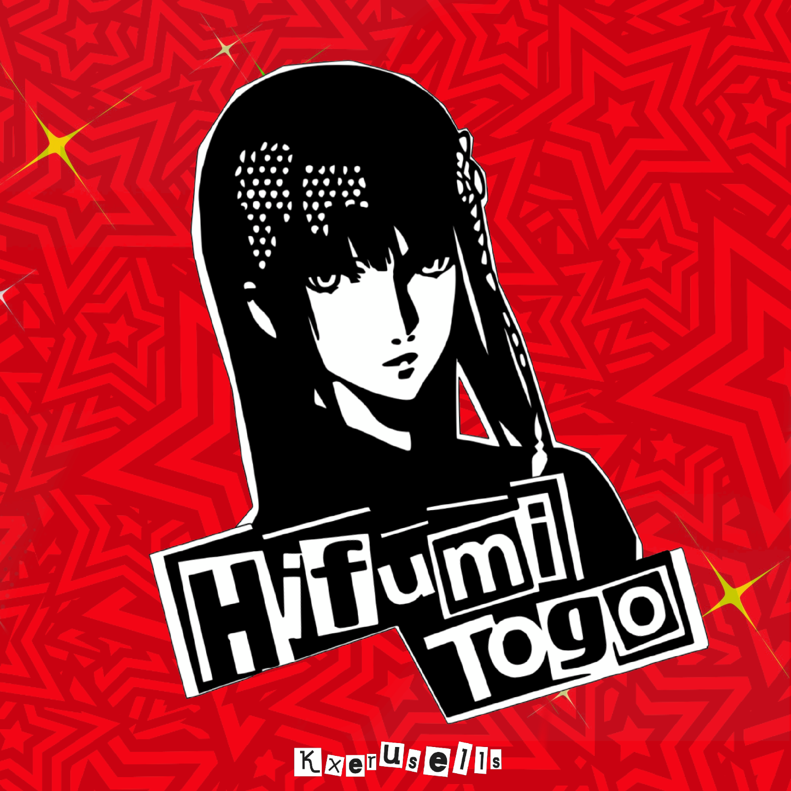 Hifumi Togo Persona 5 Royal Confidant Vinyl Decal Anime Itasha Jdm Sticker  | Ebay