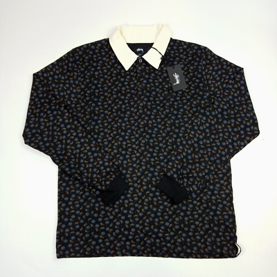 Stüssy Paisley Rugby Long Sleeve, Multiple Sizes Available | eBay