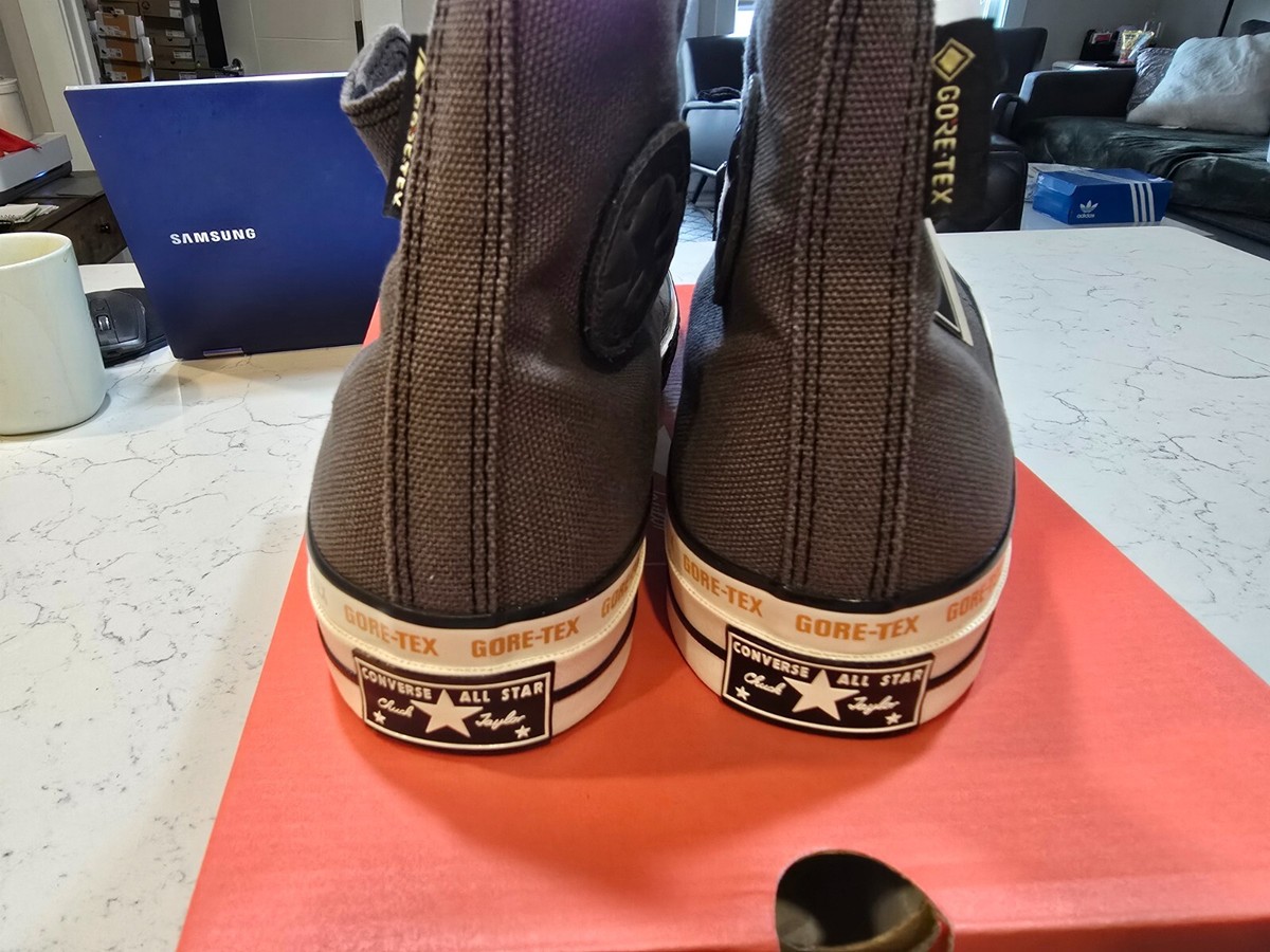 Converse Chuck 70 Gore-Tex High Top Truffle/Black Mens Size 12
