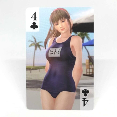 Clover hitomi 4 Dead or Alive EX3 Extreme 3 Playing Cards KOEI TECMO JAPAN
