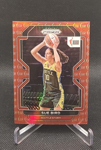 2022 Panini Prizm WNBA #157 Sue Bird W25 Red Prizm /199 Seattle Storm