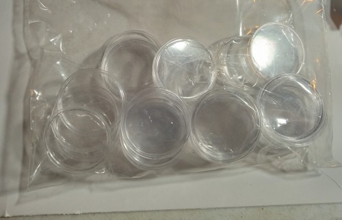 34mm Lighthouse Coin Capsules, About 20 High Quality Scratch Resistant Holders