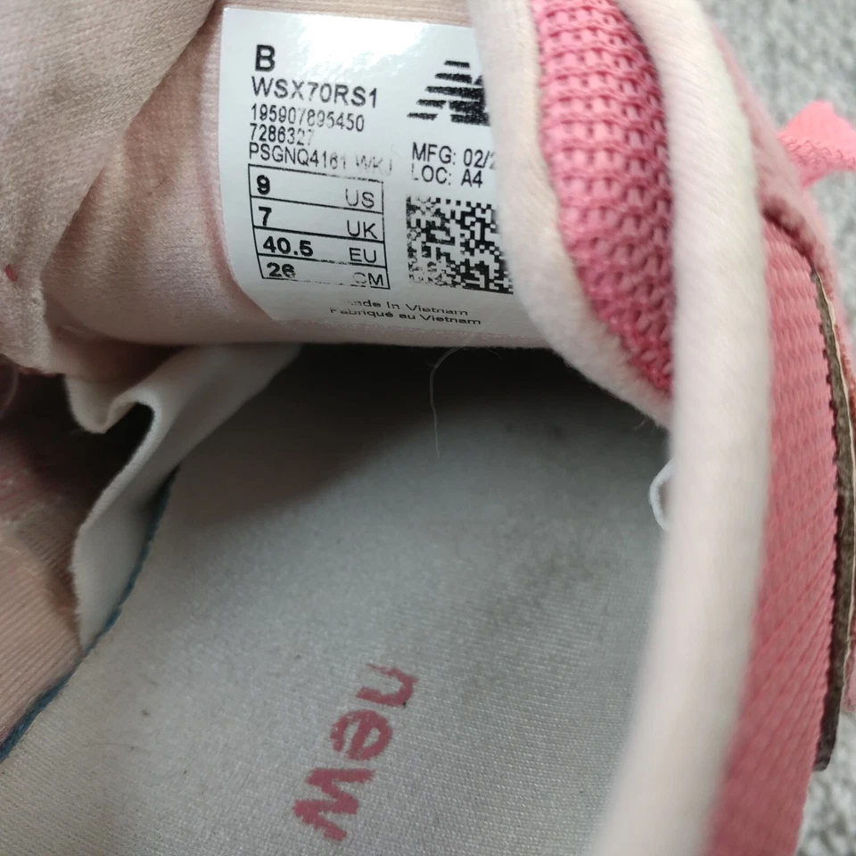 Zapatillas deportivas New Balance Fresh Foam X70 V1 para mujer talla 9 rosa para correr Foto 3 de 4