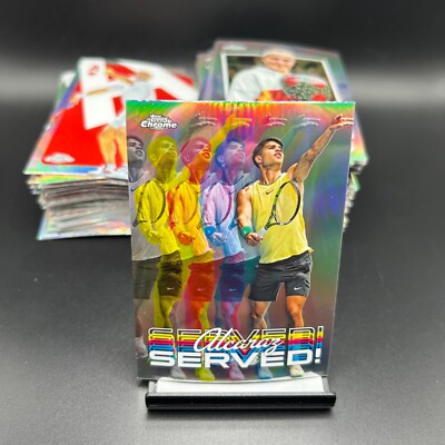 2024 Topps Chrome Tennis - Aces, Served, Captured, Grand Slam, Center Court A24