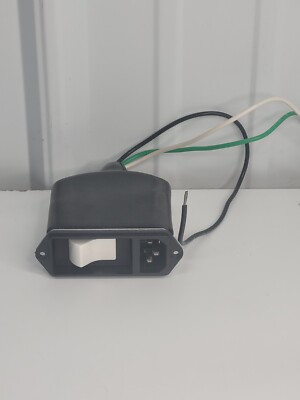 Schurter DF12.0885.9110.1 Power Entry Module w/Circuit Breaker & Power Switch g4
