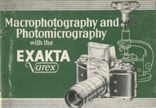 Ihagee Macrophotography and Photomicrography with the Exakta Varex 1954
