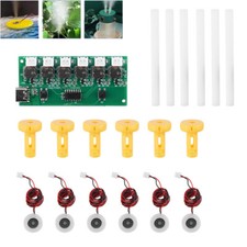 DIY Mini Humidifier Consists of Four Sets of Spray Humidifier Module Drivers