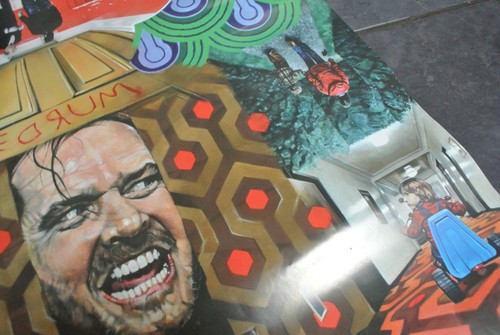 Vintage rare Original THE SHINING Jack Nicholson Here's Johnny A1 Art Poster - Picture 3 of 6