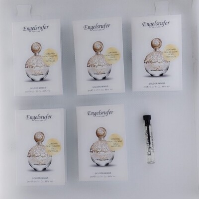 5-er Pack Engelsrufer Golden Wings Eau de Parfum Damenduft 2ml