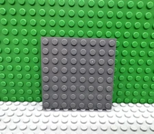 Lego 1 Dark Bluish Gray 8x8 base plate NEW