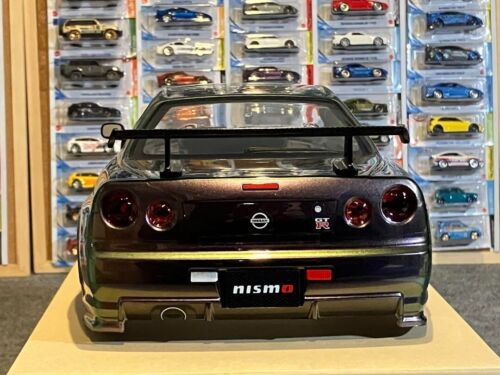 Tamiya RC Nissan SKYLINE GT-R R34 Painted Spare Body Polarized Green Purpl - Picture 5 of 9