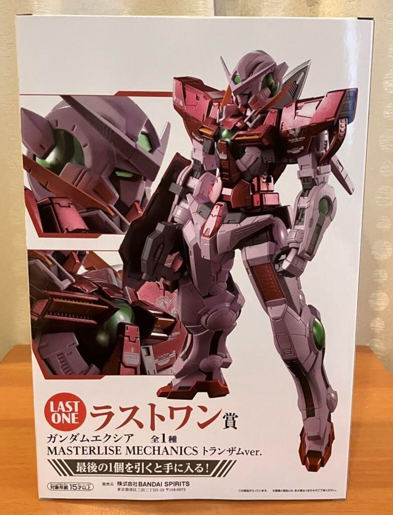 Mobile Suit Gundam 00 Gundam Exia Figure TRANS AM Ichiban Kuji