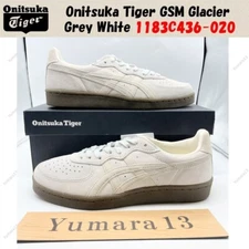 Onitsuka Tiger GSM Glacier Grey White 1183C436-020 Unisex Size