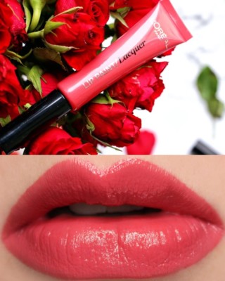 L'oreal Lip Paint Lacquer 102 Darling Pink new