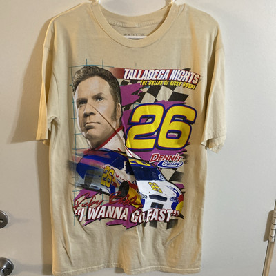 Talladega Nights The Ballad Of Ricky Bobby T Shirt Size M Unisex