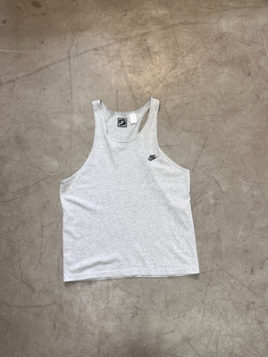 vintage 90s nike grey vest / tank top size L
