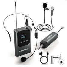 Phenyx Pro Single Digital Wireless Microphone System, w/Mini Receiver, Bodypa...