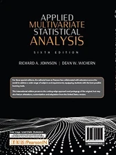 Applied Multivariate Statistic - VERY GOOD