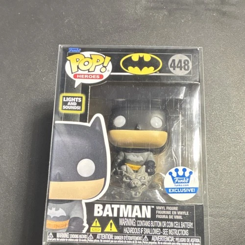 Funko Pop! Vinyl DC Super Heroes Batman Lights and Sounds Exclusive #448