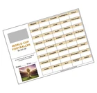 10 x 40 space WORLD CUP scratch cards