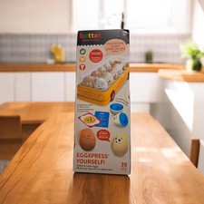 39pc Battat Education 12 matching Eggs EGGXPRESS YOURSELF match/learn eggs 18mo 