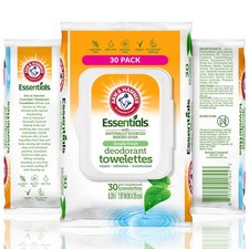 Arm & Hammer Face & Body Wipes for Adults – Simply Fresh (Alcohol-Free, 30 Sheet