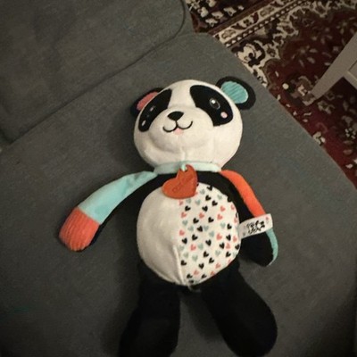 Clementoni Baby Panda Kuscheltier Babyspielzeug mit Geräusche 30 CM