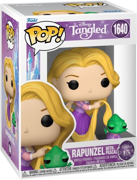 Gadget -D- Disney: Funko Pop! - Tangled - Rapunzel & Pascal (Vinyl Figure 1640)-image