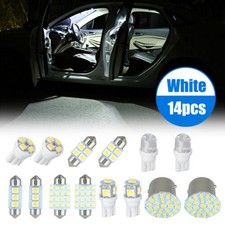 14x Car Interior Package Map Dome License Plate Mixed Led Light Accessories Usa