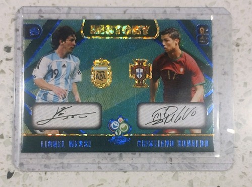 FIFA WORLD CUP 2006 - Messi Vs. Cristiano Ronaldo - LIMITED EDITION Blue diamond