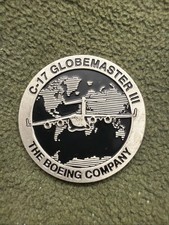 Vintage Boeing C-17 Globemaster III Challenge Coin