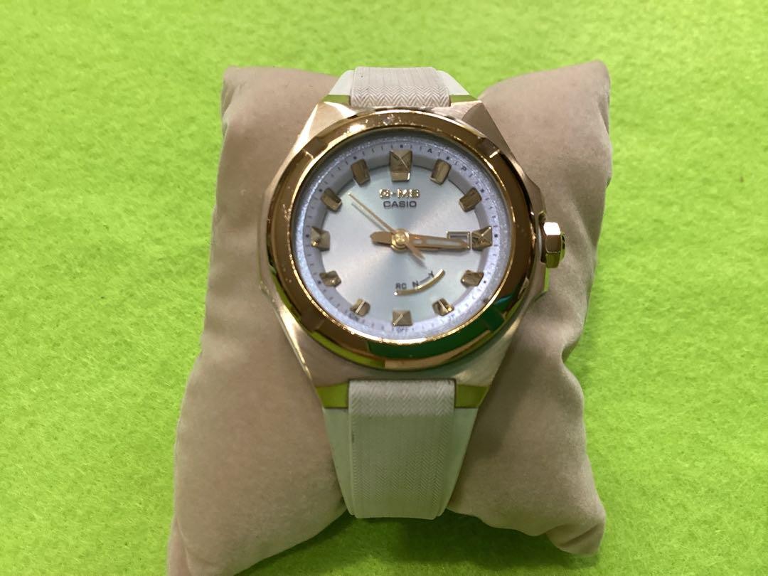 Casio Baby-G G-MS Wave Ceptor Gold-Tone Solar-Powered Watch