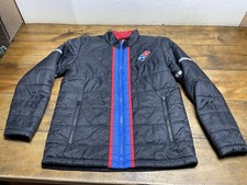 Domino's Gear Jacket Mens Small Puffer Insulated Full Zip Nylon Pizza Delivery