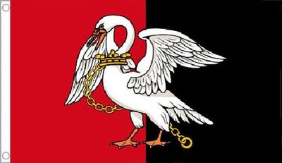 Buckinghamshire Flagge 5' x 3' Buckingham Bucks England English County Flaggen 