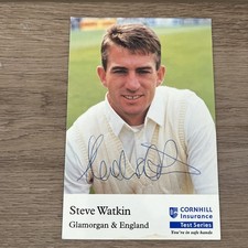 Steve Watkin - England - Signed Series Cornhill Insurance Card